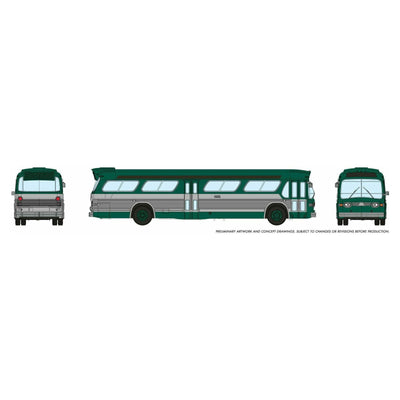 Rapido, N Scale, 573004, New Look Bus, New York - Green