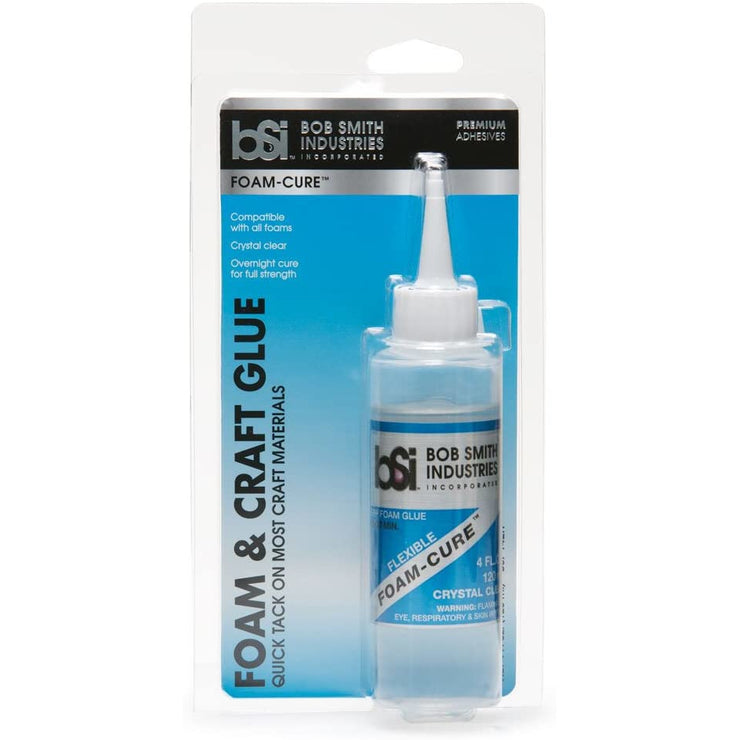 Bob Smith Industries, BSI-142 Clear Foam-Cure™, Craft Glue, 4fl oz.