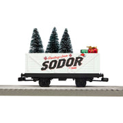 Lionel, O Scale, 6-85324, Thomas And Friends Christmas Freight LionChief Set With Bluetooth