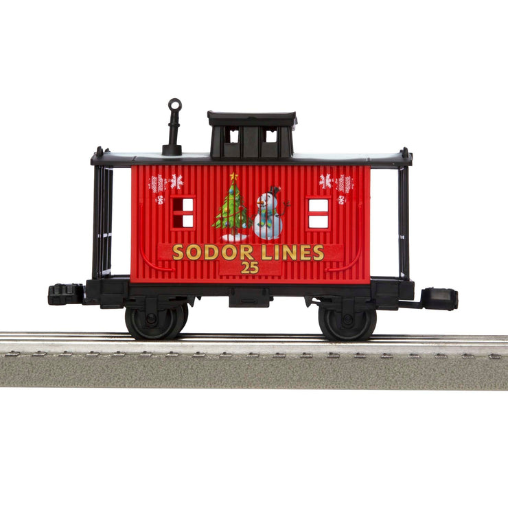 Lionel, O Scale, 6-85324, Thomas And Friends Christmas Freight LionChief Set With Bluetooth