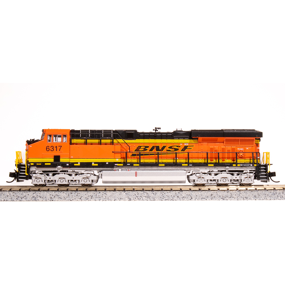 7297 GE ES44AC, NS #8119, Black & White, Paragon4 Sound/DC/DCC, N