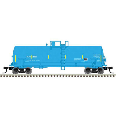 Atlas Master Line, N Scale, 50006146, Kaolin Tank Car, ACFX ,#78096, Blue
