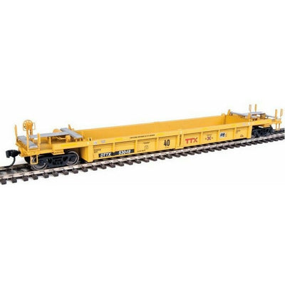 Walthers Mainline, HO Scale, 910-8410, Thrall Rebuilt 40' Well Car, DTTX, #53240