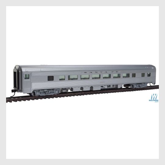 3964007481367 - Walthers Mainline 910-30002, 85' Budd Large-Window Coach - Santa Fe - Rj's Trains