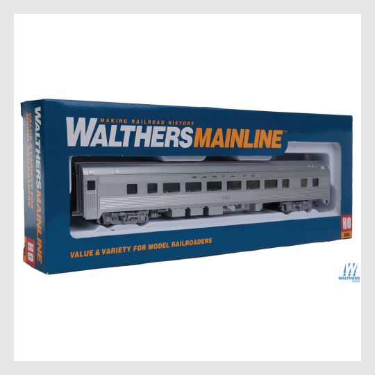 3964007481367 - Walthers Mainline 910-30002, 85' Budd Large-Window Coach - Santa Fe - Rj's Trains