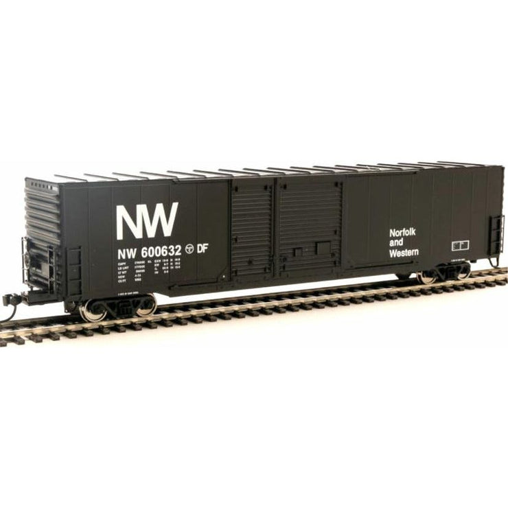 Walthers Mainline HO 910-3210 60' PS Double Door Auto Parts Box Car, Norfolk And Western #600632