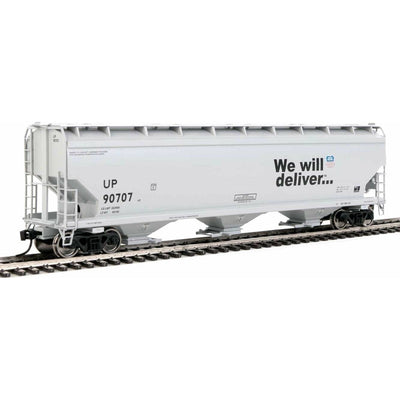 Walthers Mainline, HO Scale, 910-7733, 60' NSC 5150 3-Bay Covered Hopper, Union Pacific, #90707