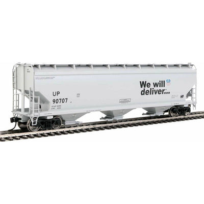 Walthers Mainline, HO Scale, 910-7736, 60' NSC 5150 3-Bay Covered Hopper, Union Pacific, #90792