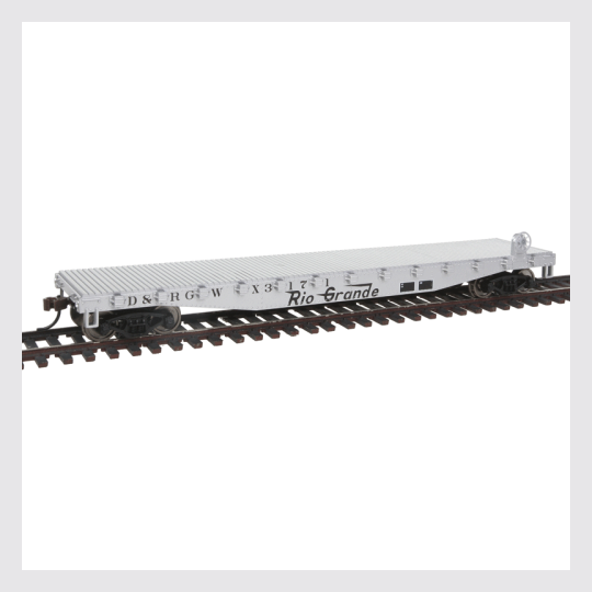 Walthers Trainline, 931-1462, HO, Flat Car, Denver and Rio Grande West ...