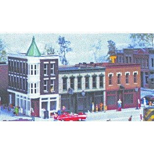 Walthers Cornerstone HO 933-3029 Merchants Row II Kit