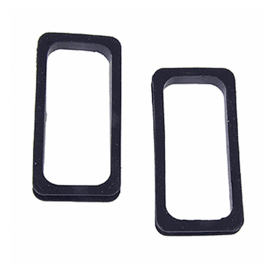 3965478567959 - Walthers Cornerstone Ho 933-977 Diaphragms Black 2-Pack - Rj's Trains