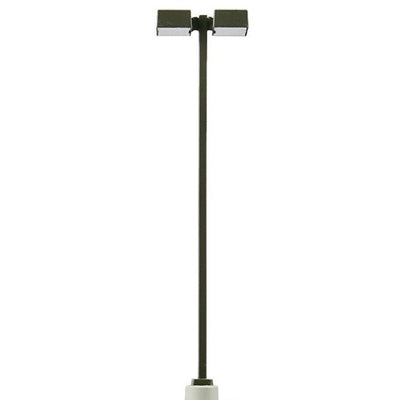Walthers SceneMaster, HO Scale,  949-4320, Modern Parking Lot Light, Double Square
