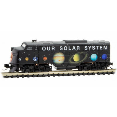 Micro-Trains, N Scale, 98701810, FT Powered A-Unit Locomotive, Solar System