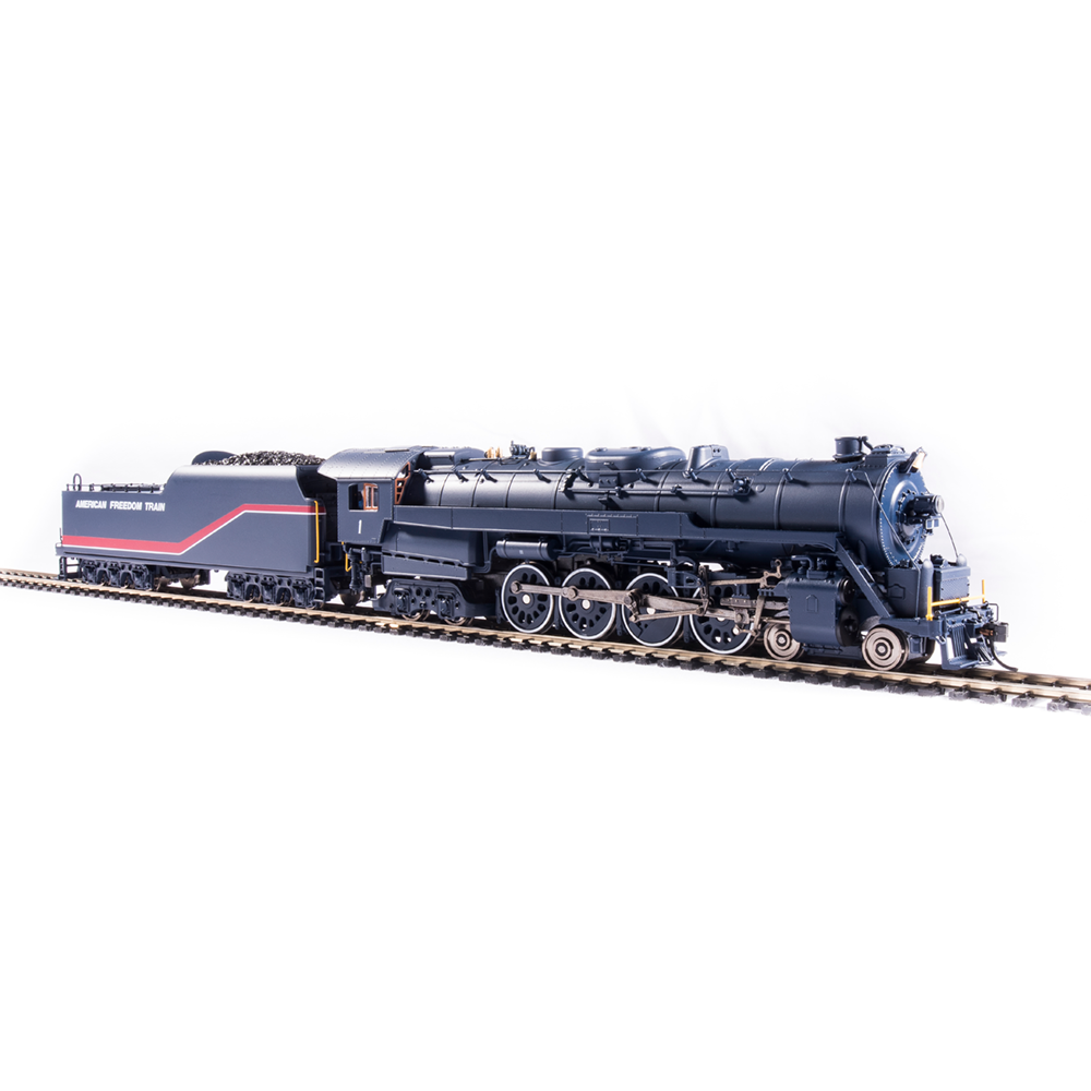 Broadway Limited, HO Scale, 6808, T1 4-8-4 Steam Locomotive, Reading "American Freedom Train", #1