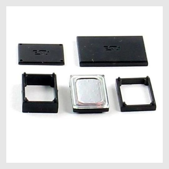 622120763415 - Esu 50321 Loksound Speaker 11Mm X 15Mm Square, 8 Ohms, 0.5W, With Sound Chamber Set - Rj's Trains