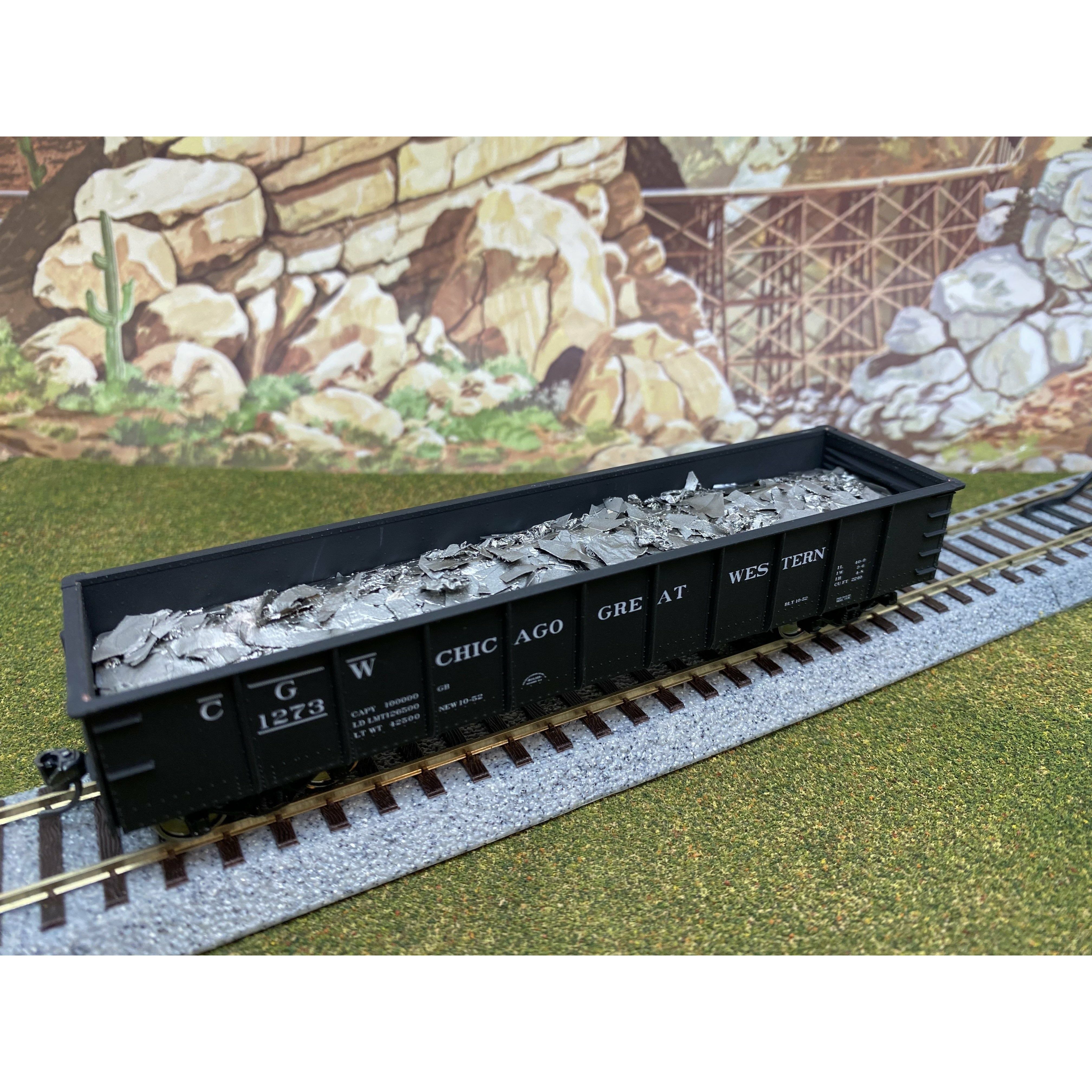 F&N Hobbies, 81103, HO Scale, Accurail 41' Gondola - Aluminum Load (Single)