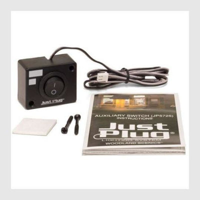 161592213527 - Woodland Scenics Jp5725 Just Plug(Tm) Lighting System, Auxiliary Switch - Rj's Trains