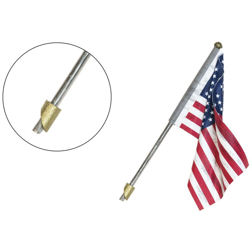 Woodland Scenics JP5953, US Flag and Wall Mount-Small