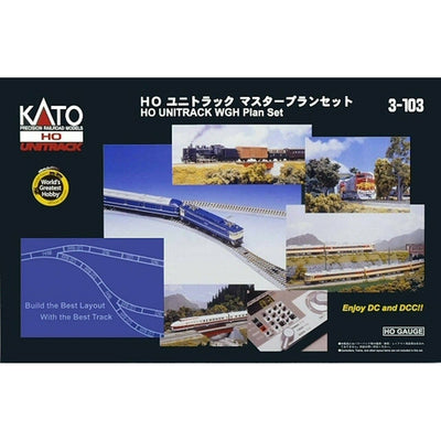 Kato, HO Scale,  3-103, Unitrack World's Greatest Hobby Track Set