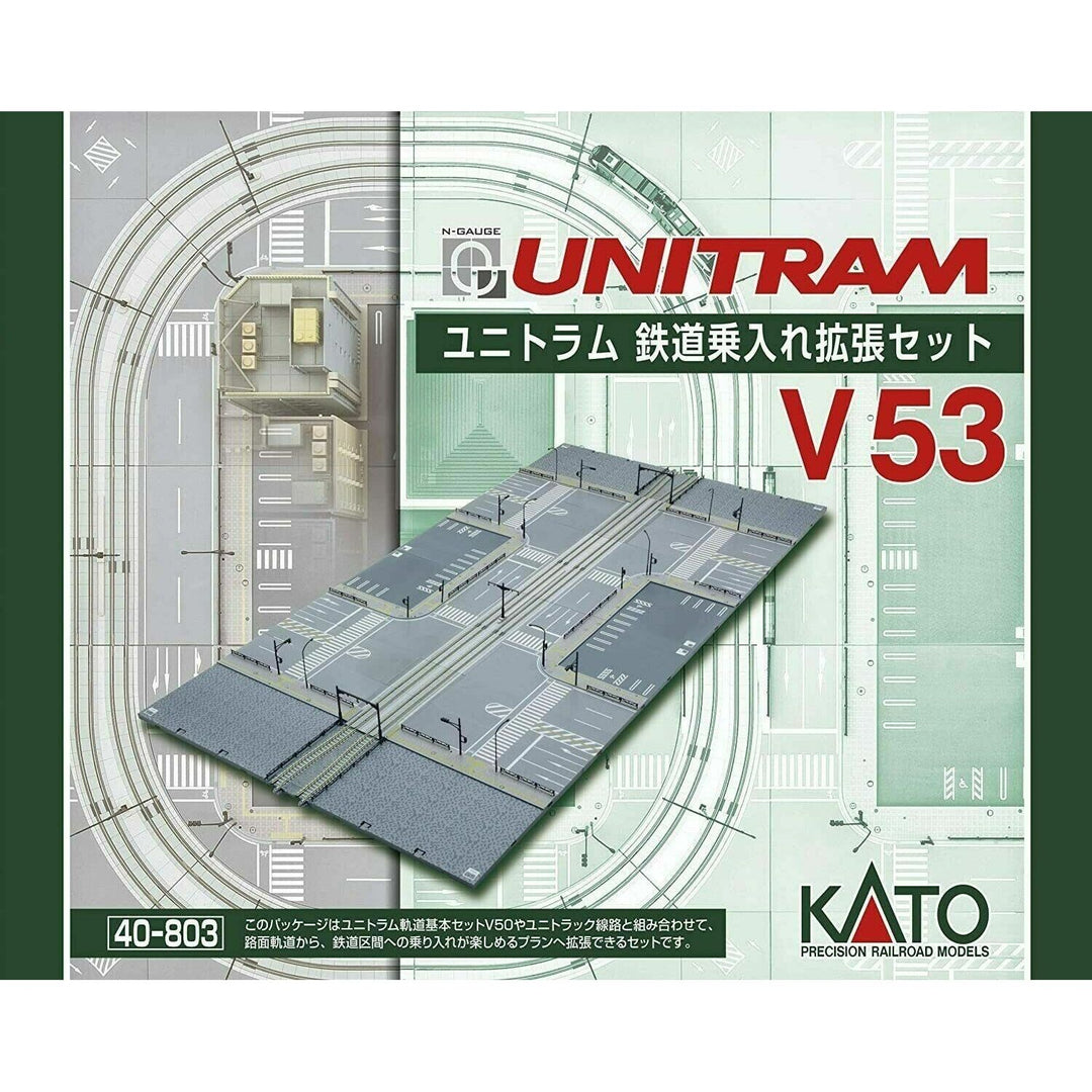 Kato, N Scale, 40-803, V53 Unitram Oval Track Expansion Set, Japanese Import