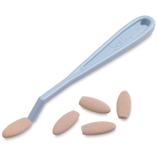 PanPastel 65003, Sofft, Knife & Covers No. 3 Oval  Includes:  1 x Oval Knife 4 x Oval Replacement Covers