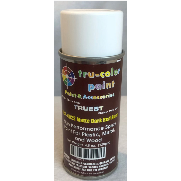 Tru-Color Paint, TCP-4016, Spray Paint, Matted Aged Rust, 4.5 oz