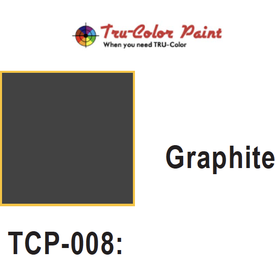 Tru-Color Paint, TCP-008, Airbrush Ready, Graphite, 1 oz