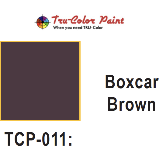Tru-Color Paint, TCP-011, Airbrush Ready, BoxCar Brown, 1 oz