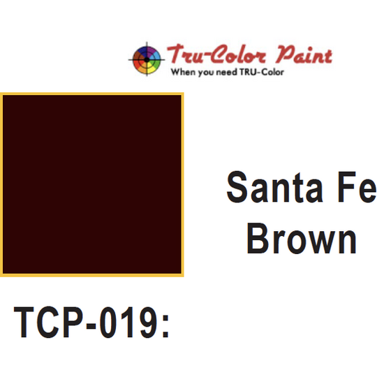 Tru-Color Paint, TCP-019, Airbrush Ready, Santa Fe Brown, 1 oz