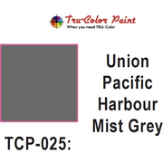 Tru-Color Paint, TCP-025, Airbrush Ready, Union Pacific Harbor Mist Grey, 1 oz