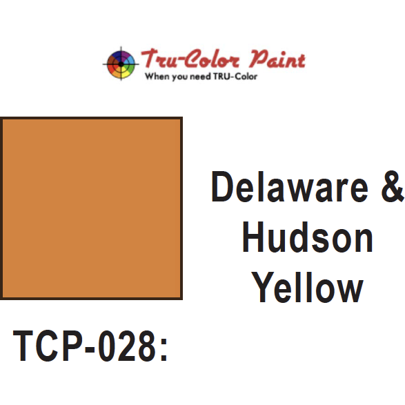 Tru-Color Paint, TCP-028, Airbrush Ready, Delaware & Hudson Yellow, 1 oz