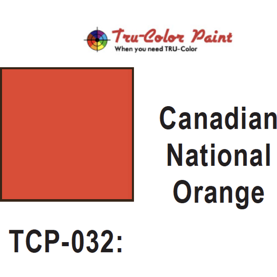Tru-Color Paint, TCP-032, Airbrush Ready, Canadian National Orange, 1 oz