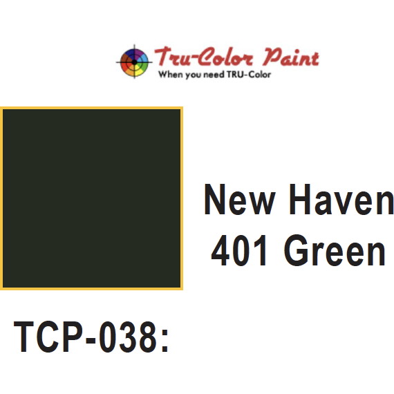 Tru-Color Paint, TCP-038, Airbrush Ready, New Haven 401 Green, 1 oz