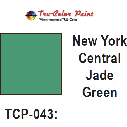 Tru-Color Paint, TCP-043, Airbrush Ready, New York Central Jade Green, 1 oz
