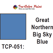 Tru-Color Paint, TCP-051, Airbrush Ready, Great Northern Big Sky Blue, 1 oz