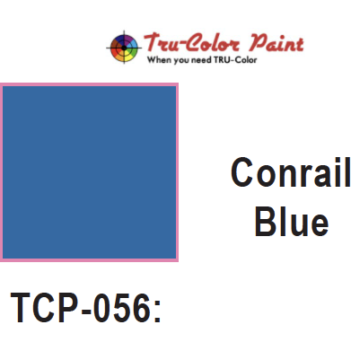 Tru-Color Paint, TCP-056, Airbrush Ready, Conrail Blue, 1 oz