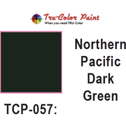 Tru-Color Paint, TCP-057, Airbrush Ready, Northern Pacific Dark Green/North Coast, 1 oz