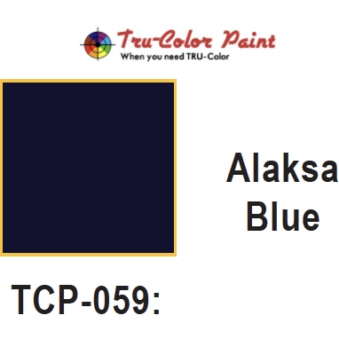 Tru-Color Paint, TCP-059, Airbrush Ready, Alaska Railroad Blue, 1 oz