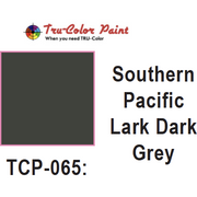 Tru-Color Paint, TCP-065, Airbrush Ready, Southern Pacific Lark Dark Grey, 1 oz