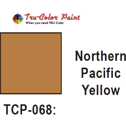 Tru-Color Paint, TCP-068, Airbrush Ready, Northern Pacific Yellow, 1 oz
