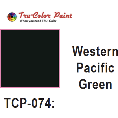 Tru-Color Paint, TCP-074, Airbrush Ready, Western Pacific Green, 1 oz