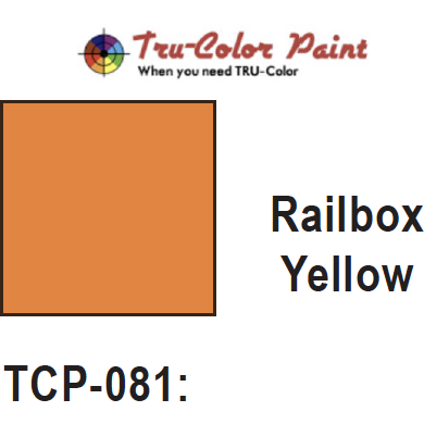 Tru-Color Paint, TCP-081, Airbrush Ready, RBOX Yellow, 1 oz