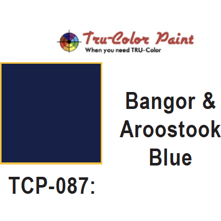 Tru-Color Paint, TCP-087, Airbrush Ready, BAR Blue, 1oz
