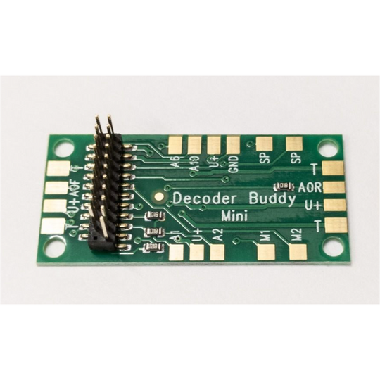 NixTrainz Decoder Buddy Mini – Scheda Adattatrice 21 Pin Con Resistori 2,2K – NTZ3 - Foto 4