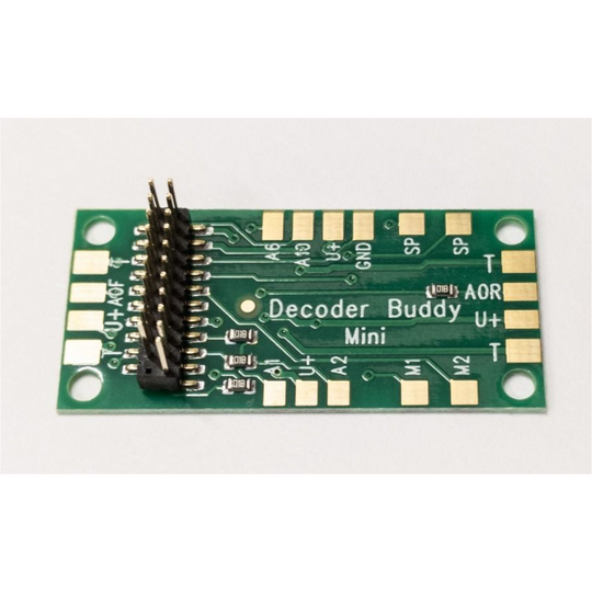 Nixtrainz, NTZ2, HO Scale, Decoder Buddy Mini Motherboard for 21 Pin Decoder