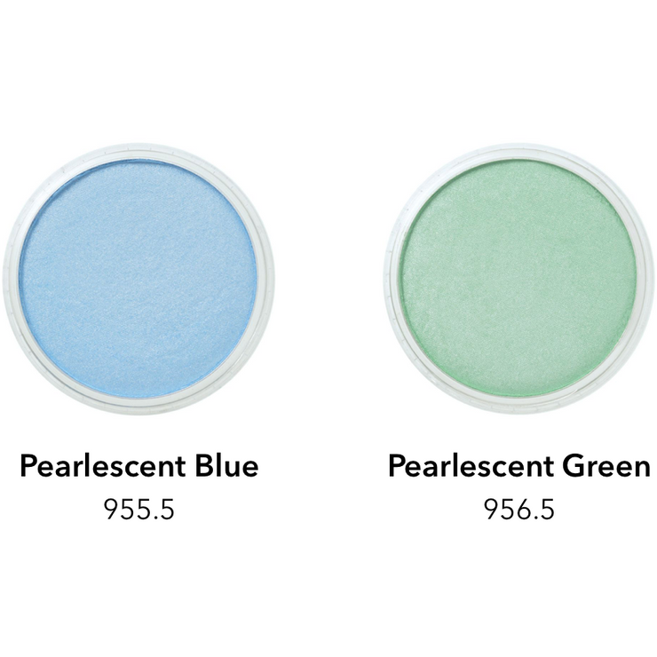 PanPastel, 30817, Metallics, Pearlescents & Mediums - 17 Color Set, + Sofft Tools