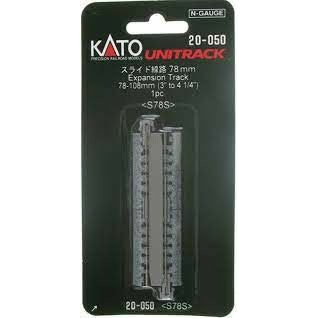 Kato, N Scale, 20-050,  Unitrack -- 3 to 4-1/4" 78 to 108mm 1 Piece