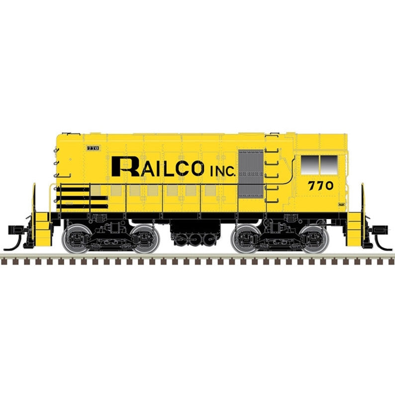 Atlas, HO Scale, 10003977, HH600/660 Locomotive, Railco Inc. #770, With DCC & Sound Upgrade