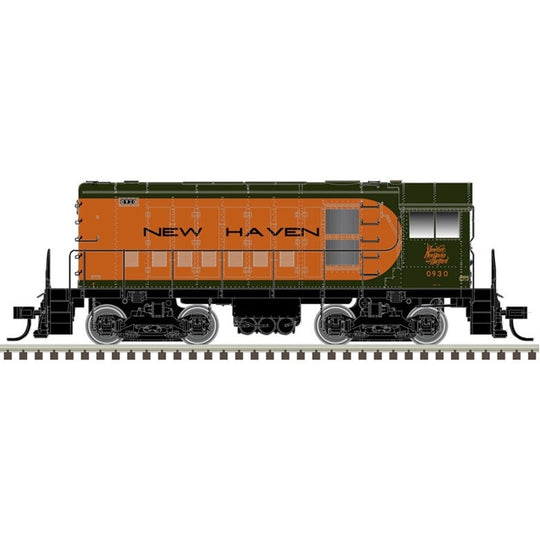 Atlas, HO Scale, 10003997, HH600/660 Locomotive, New Haven (Full Balloon), #0923, DCC & Sound