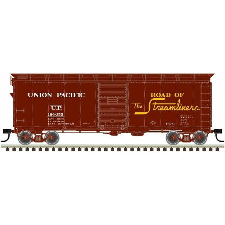 Atlas Trainman, HO Scale, 20006255, 1937 AAR Box Car Kit, Union Pacific, #184055